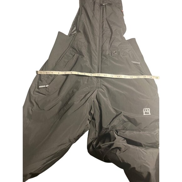 Avalanche Womens Ski Bib Pants Medium black Insulated Snow Sledding - Picture 13 of 16